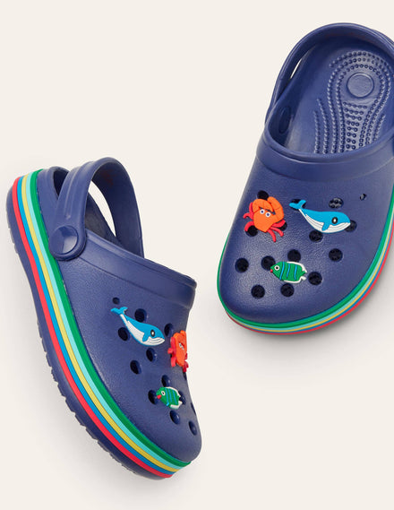 Aqua Clogs-Blue Wave