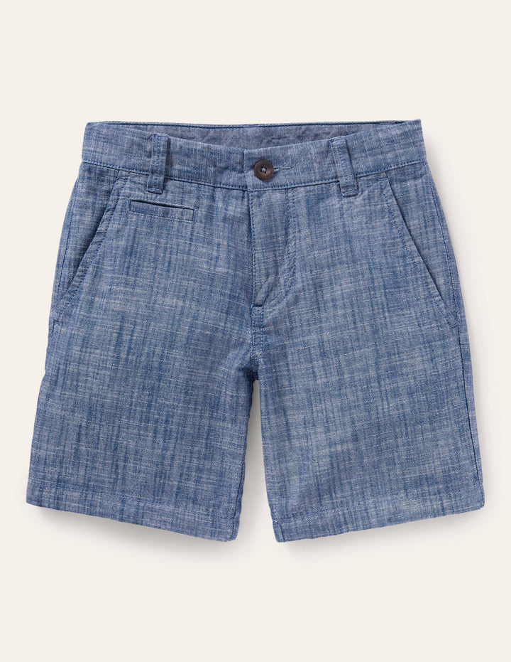 Chino Shorts-Chambray Blue