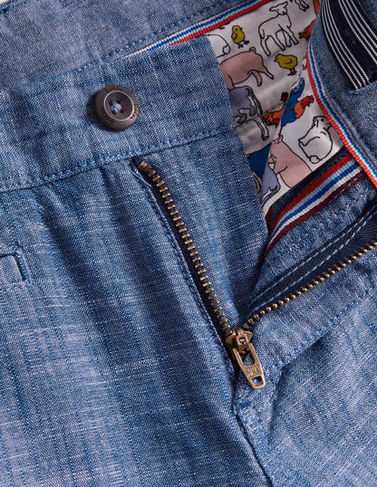 Chino Shorts-Chambray Blue-3