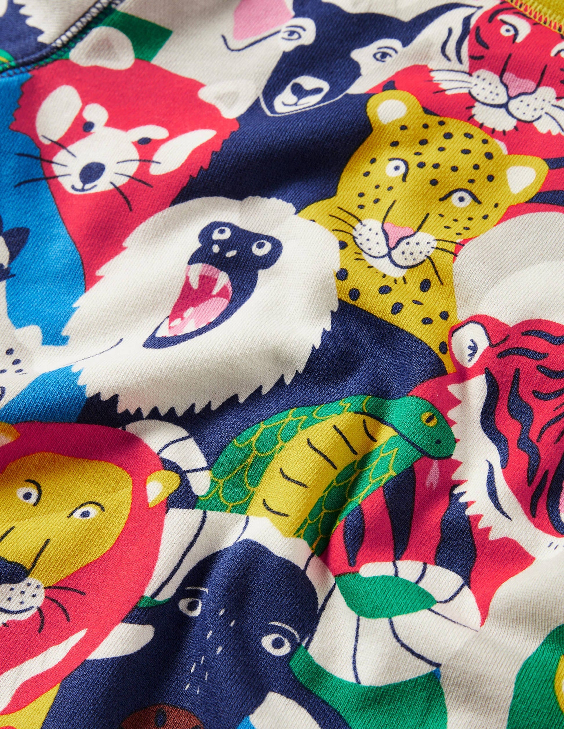 Printed Sweatshirt-Multi Bonkers Jungle-3