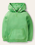 Garment Dye Hoodie-Iguana Green