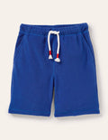 Towelling Sweatshorts-Blue Wave Rainbow