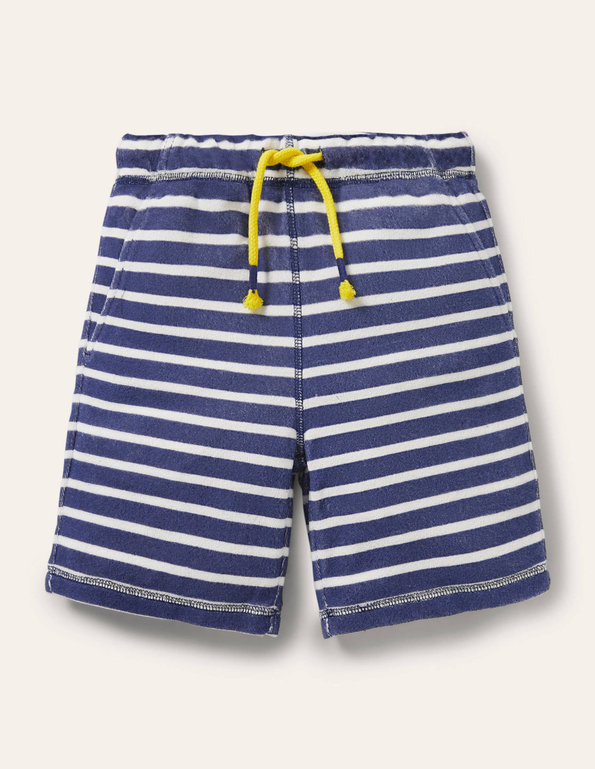 Towelling Sweatshorts-Starboard Blue/White - Image 1