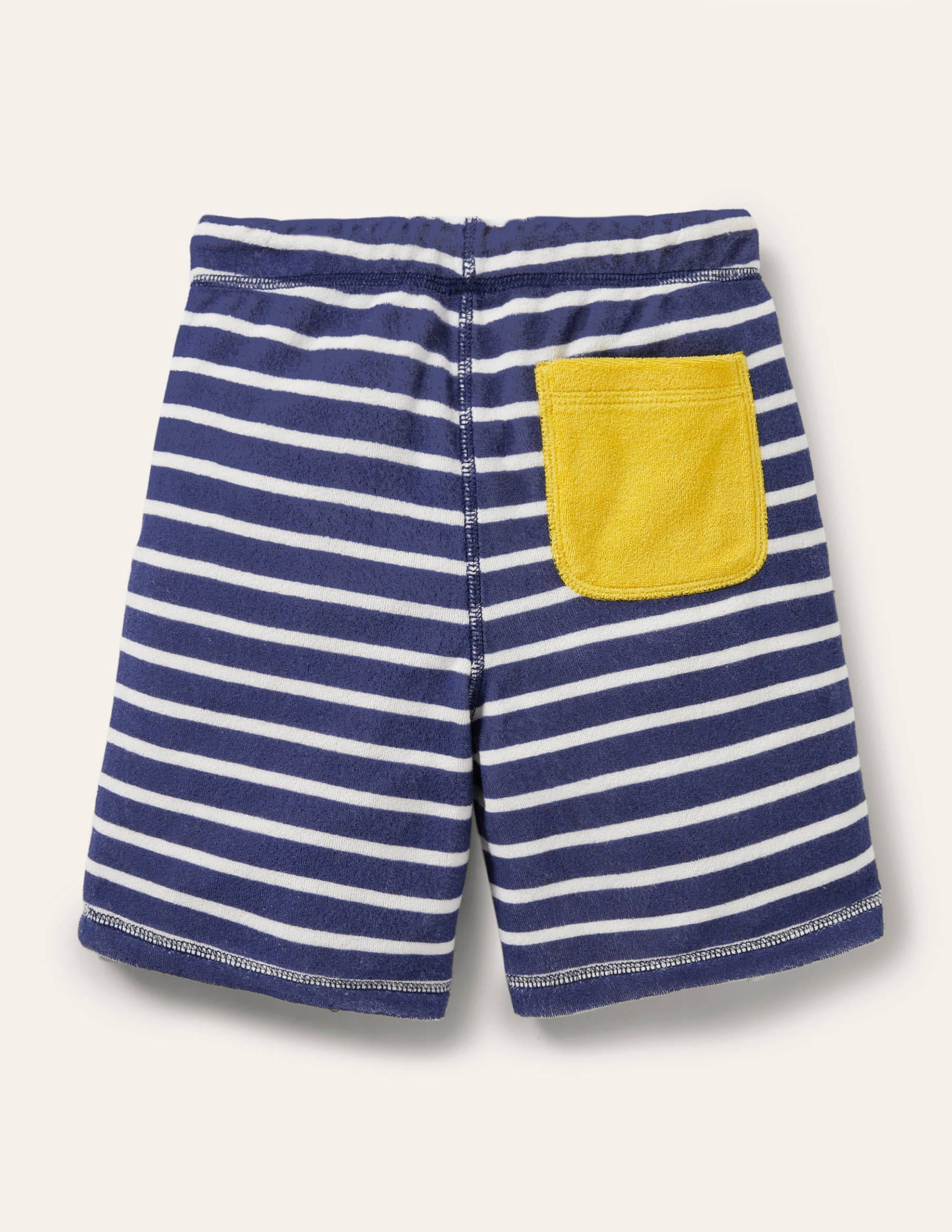 Towelling Sweatshorts-Starboard Blue/White - Image 2