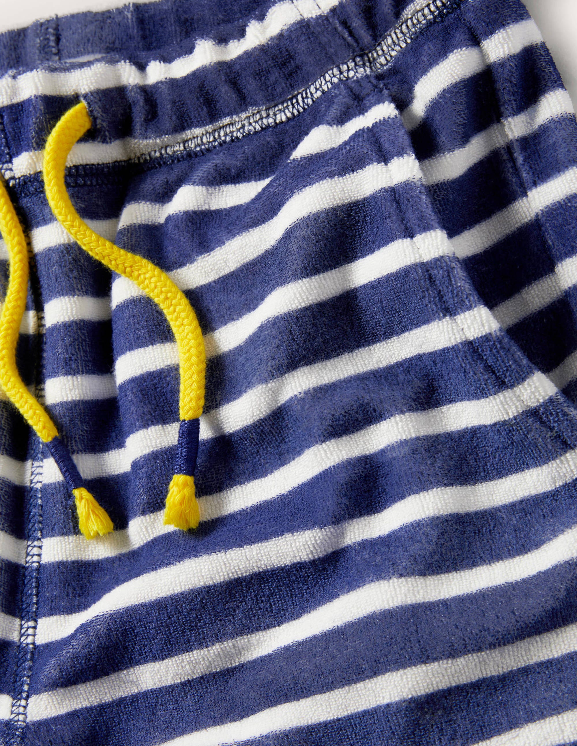 Towelling Sweatshorts-Starboard Blue/White - Image 3