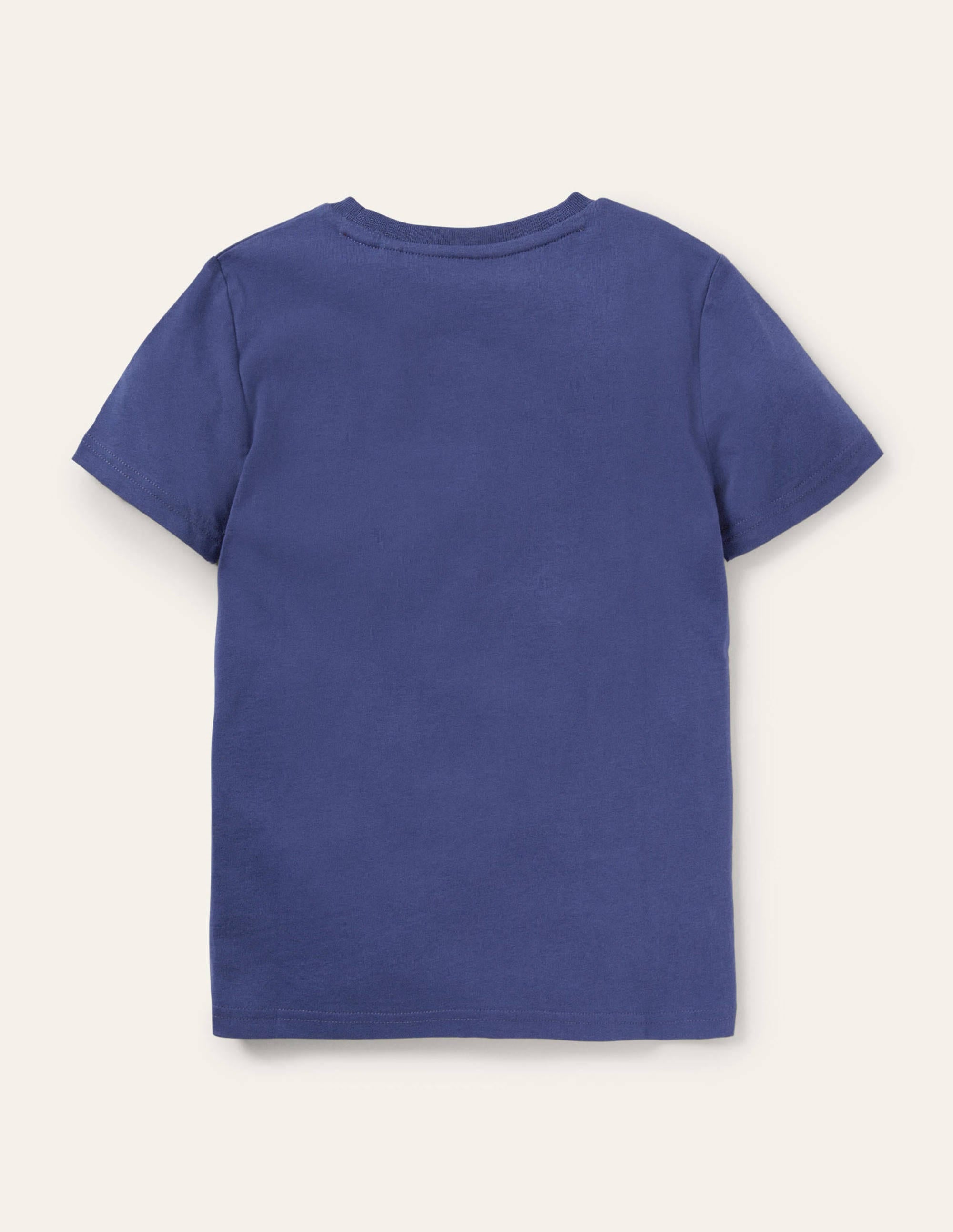 Printed Meerkat T-shirt-Starboard Blue Meerkat - Image 2