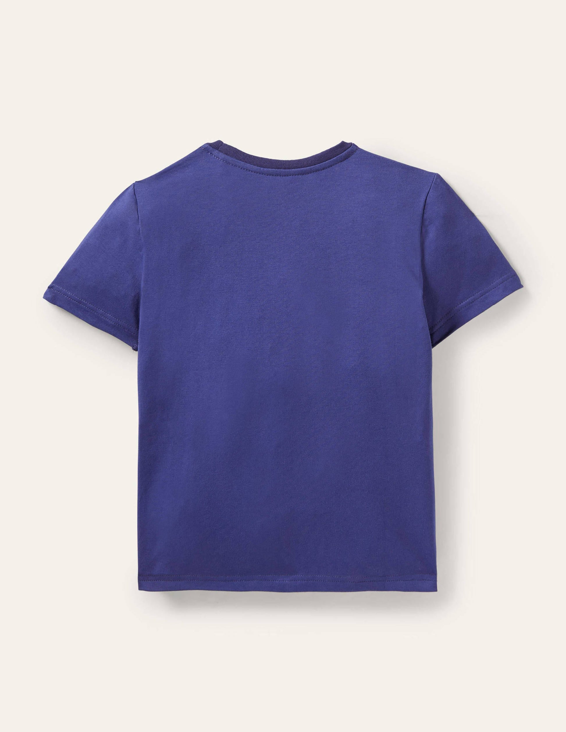 Educational Flap T-shirt-College Navy Venus Fly Trap-2