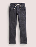 Jersey Skinny Jeans-Soot Grey