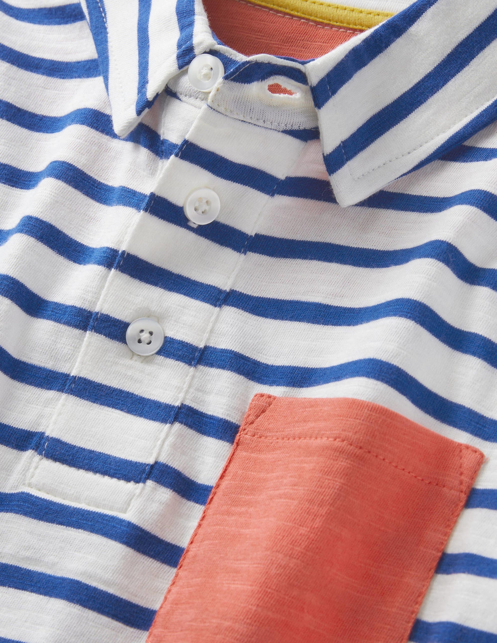 Supersoft Polo Shirt-Navy/Ivory-3