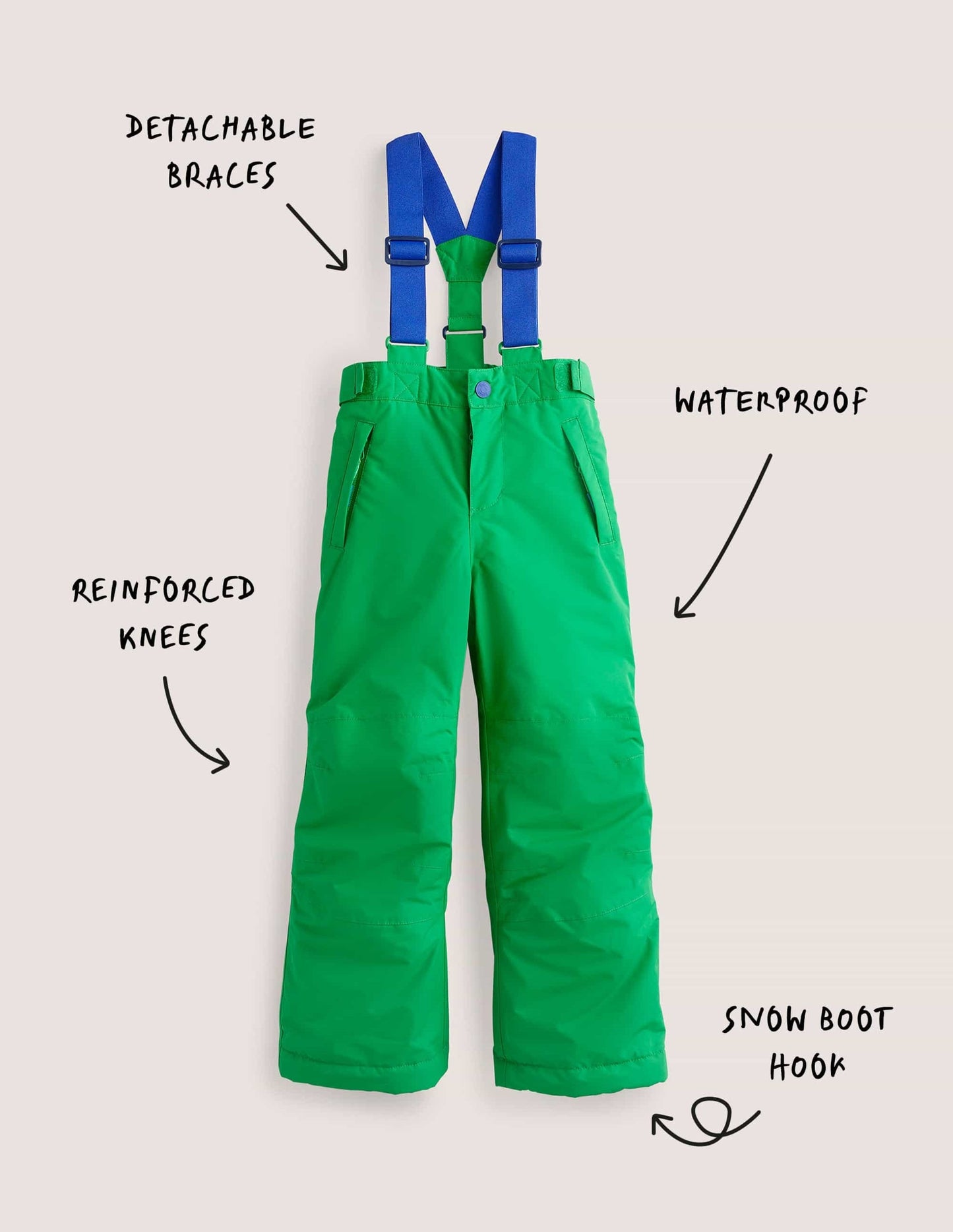 All-weather Waterproof Trouser-Green Fizz