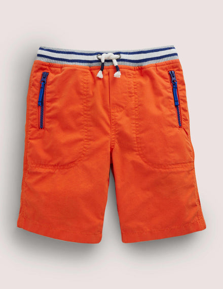 Adventure Shorts-Mandarin Orange