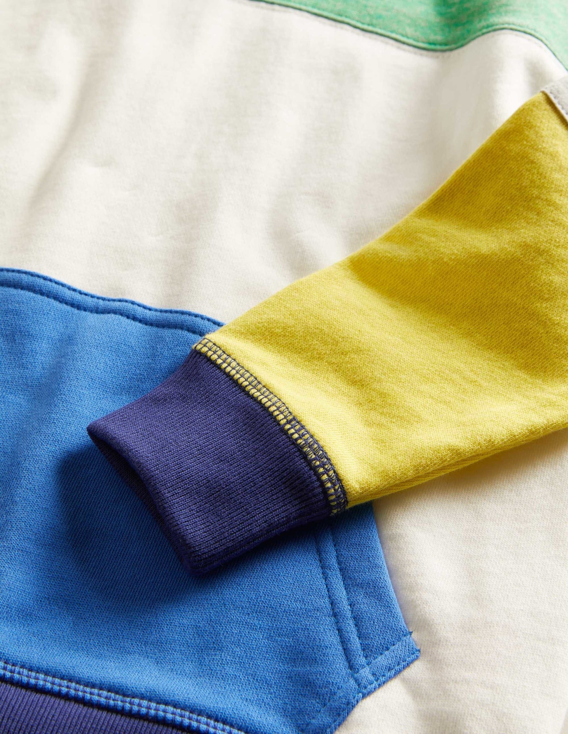 Colourblock Hoodie-Multi-3