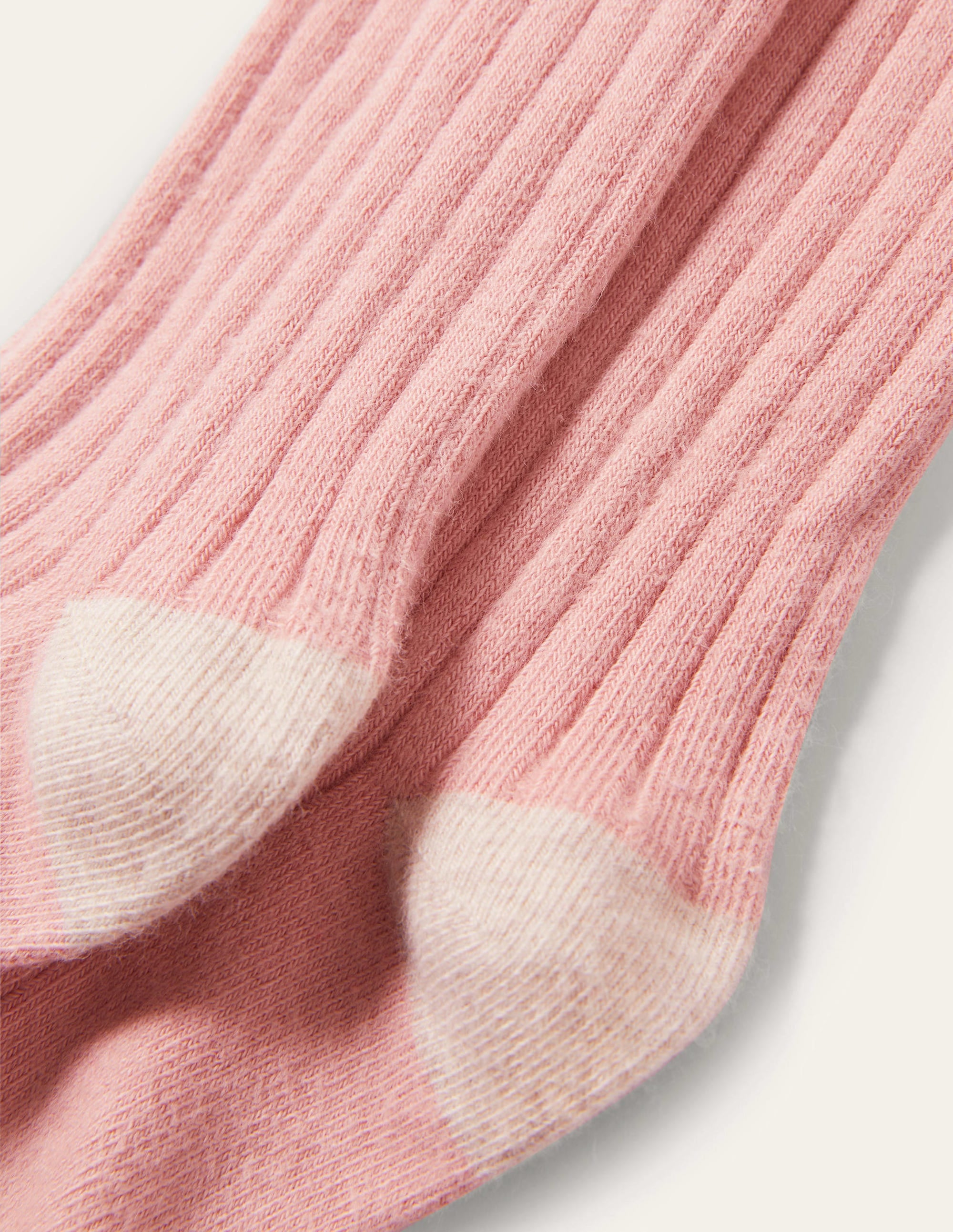 Ribbed Tights-Chalky Pink - Image 2