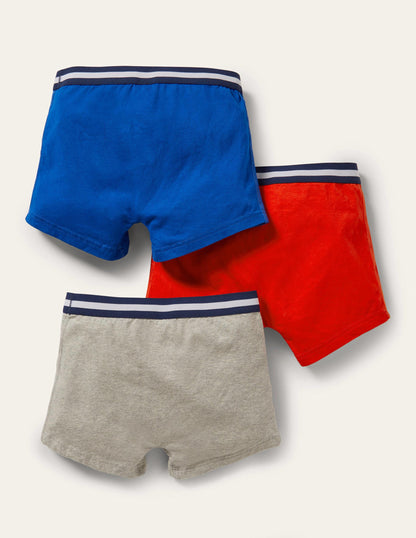 Jersey Boxers 3 Pack-Colourblock