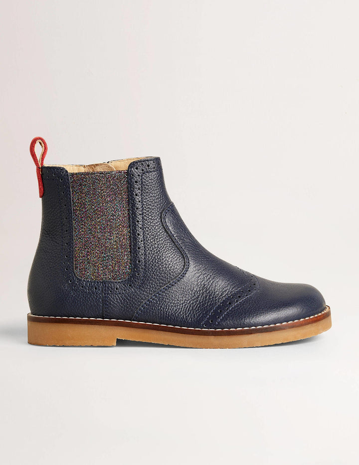 Chelsea Boots-Navy