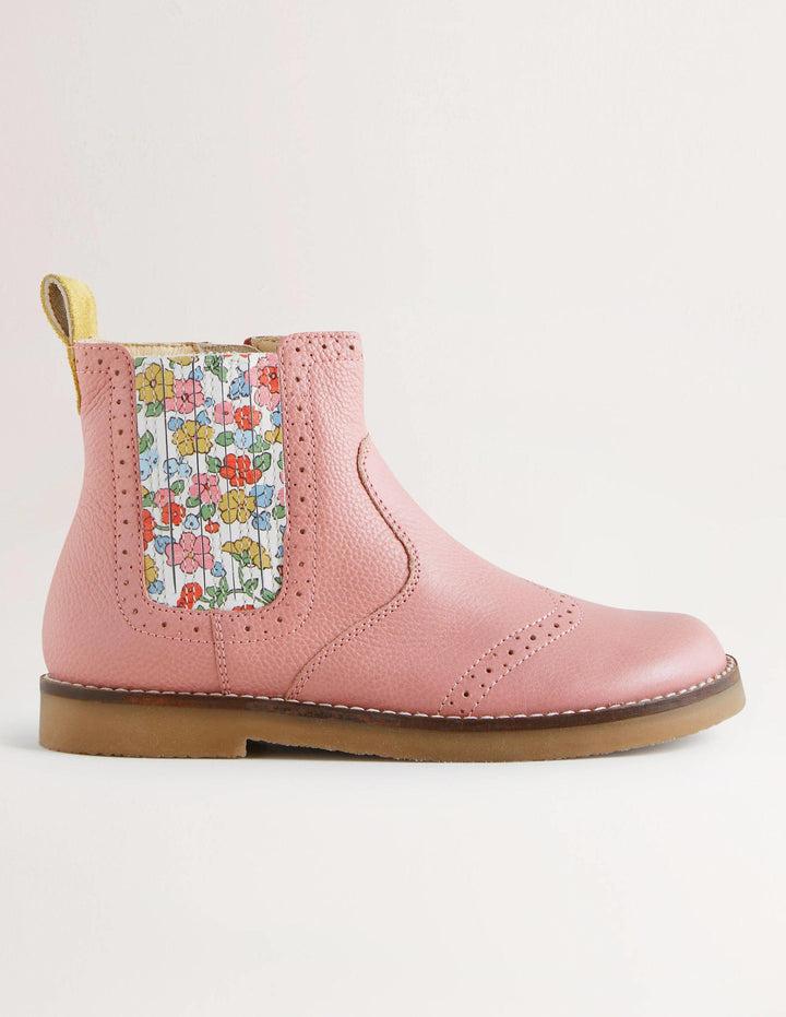 Chelsea Boots-Pink