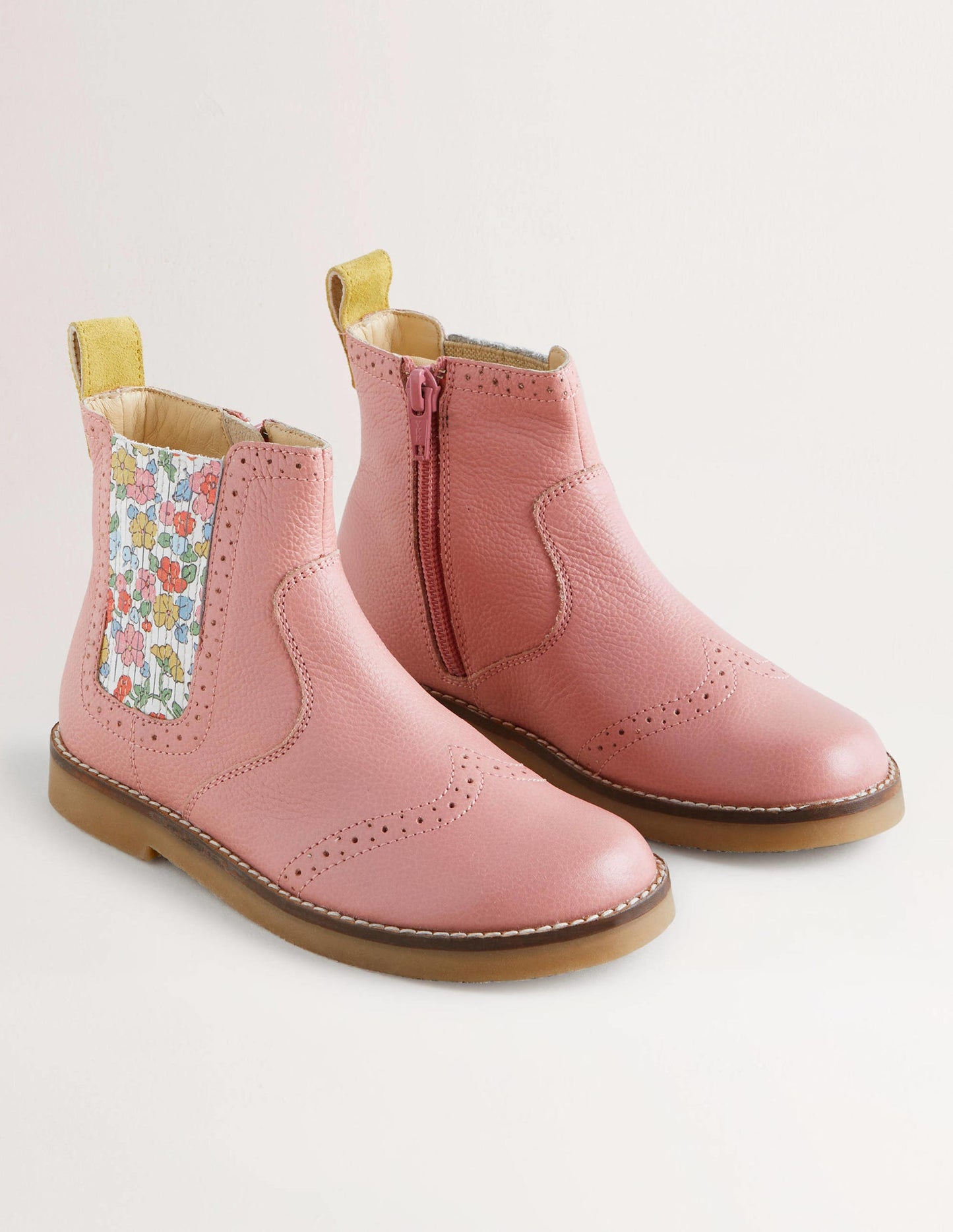 Chelsea Boots-Pink
