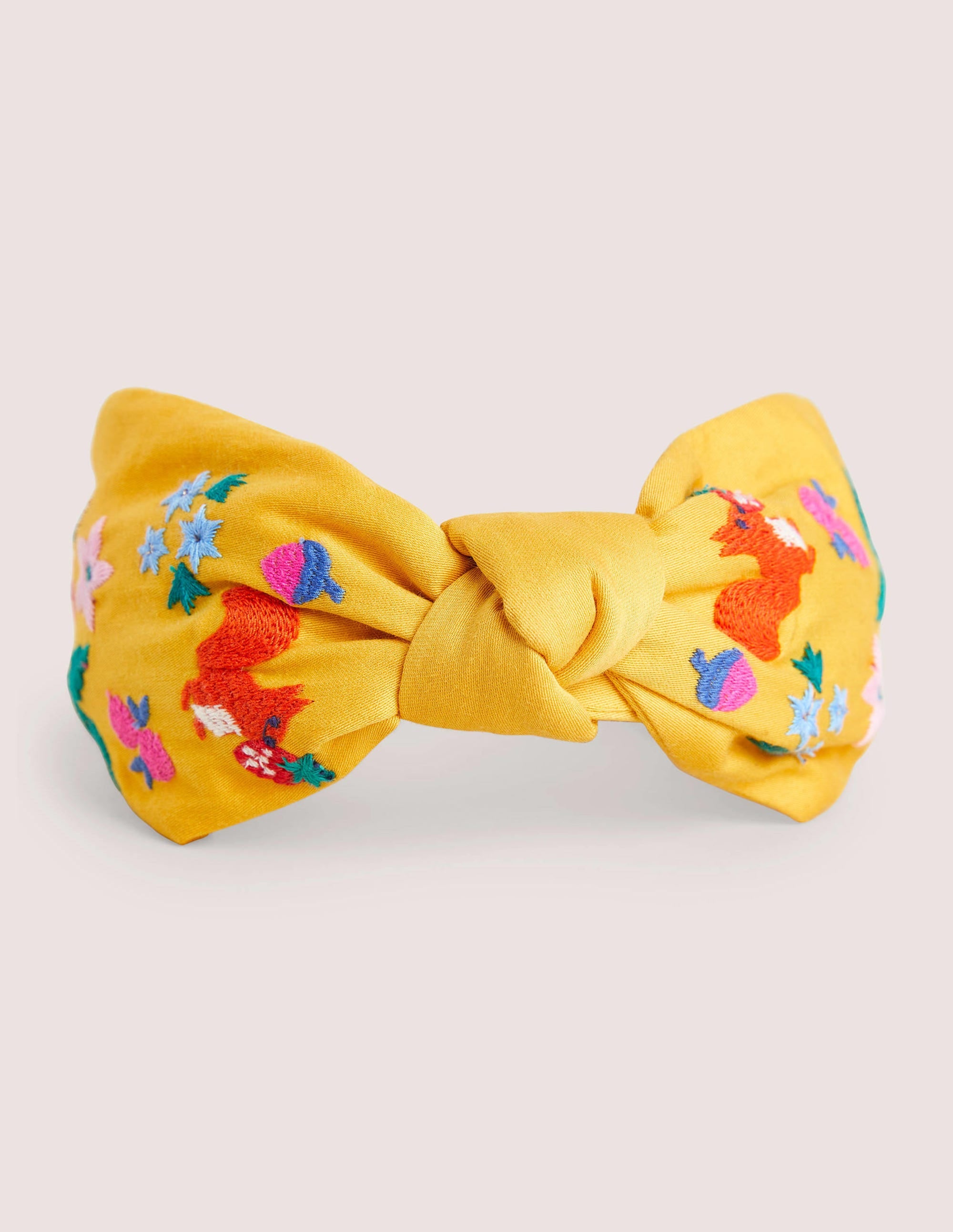 Twisted Knot Headband-Yellow - Image 2