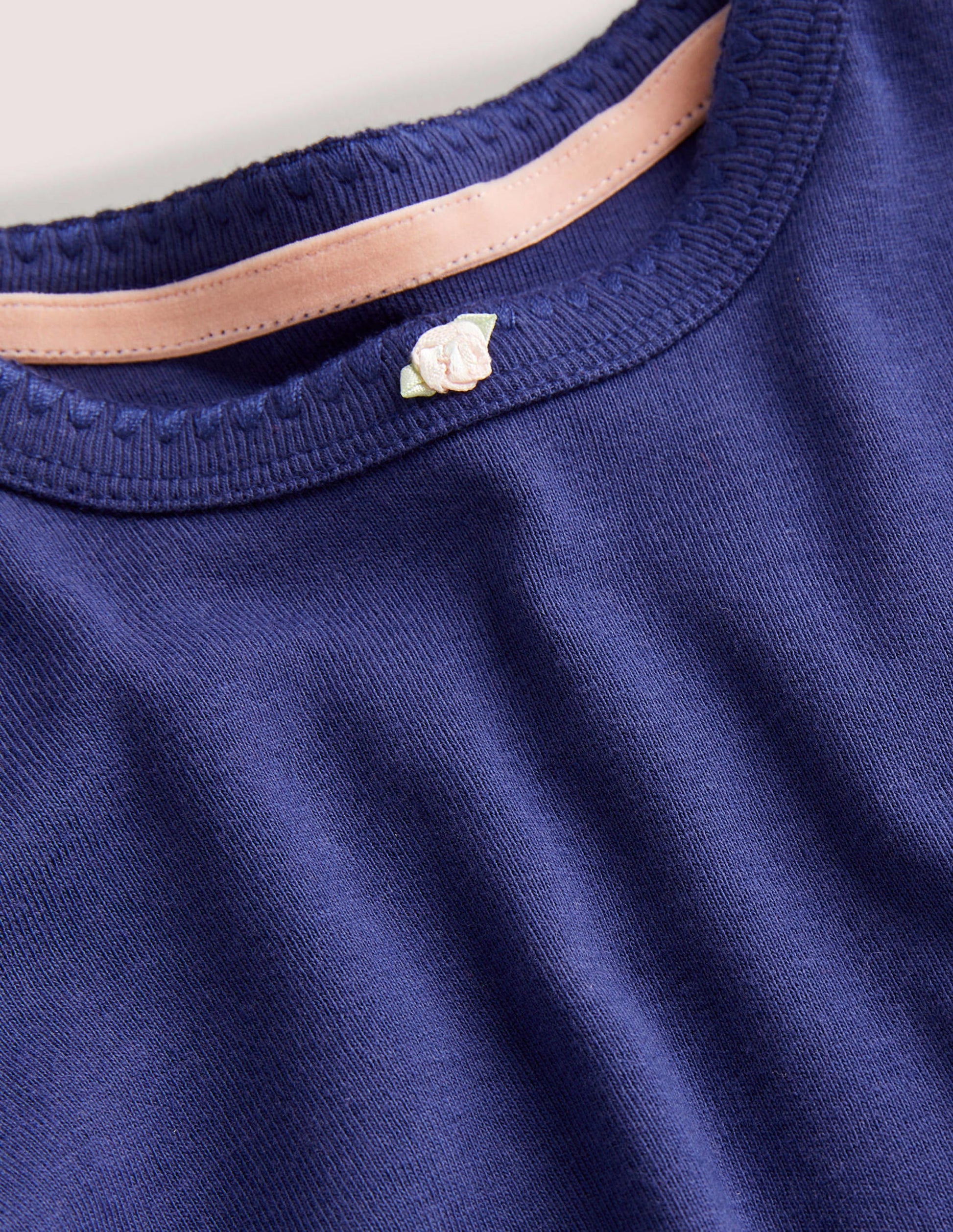 Long-sleeved Rosebud-Starboard Blue-3