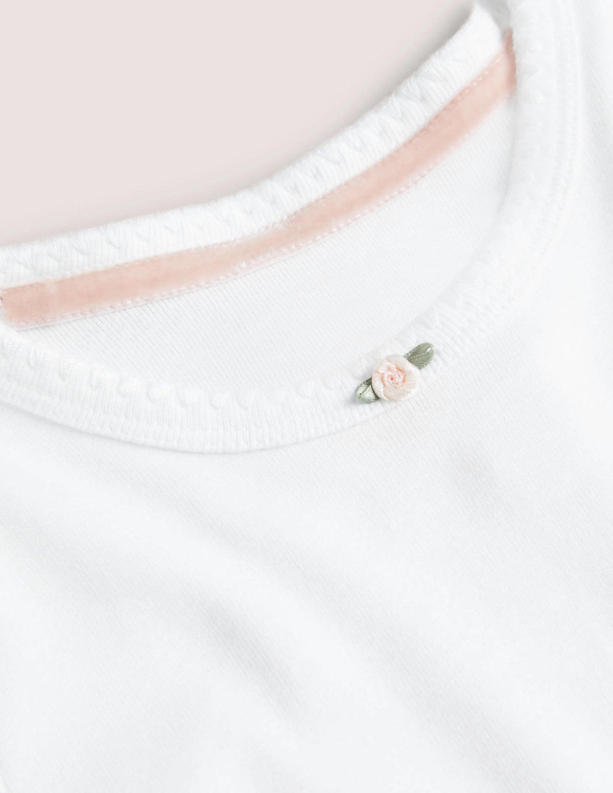 Long-sleeved Rosebud-White-3