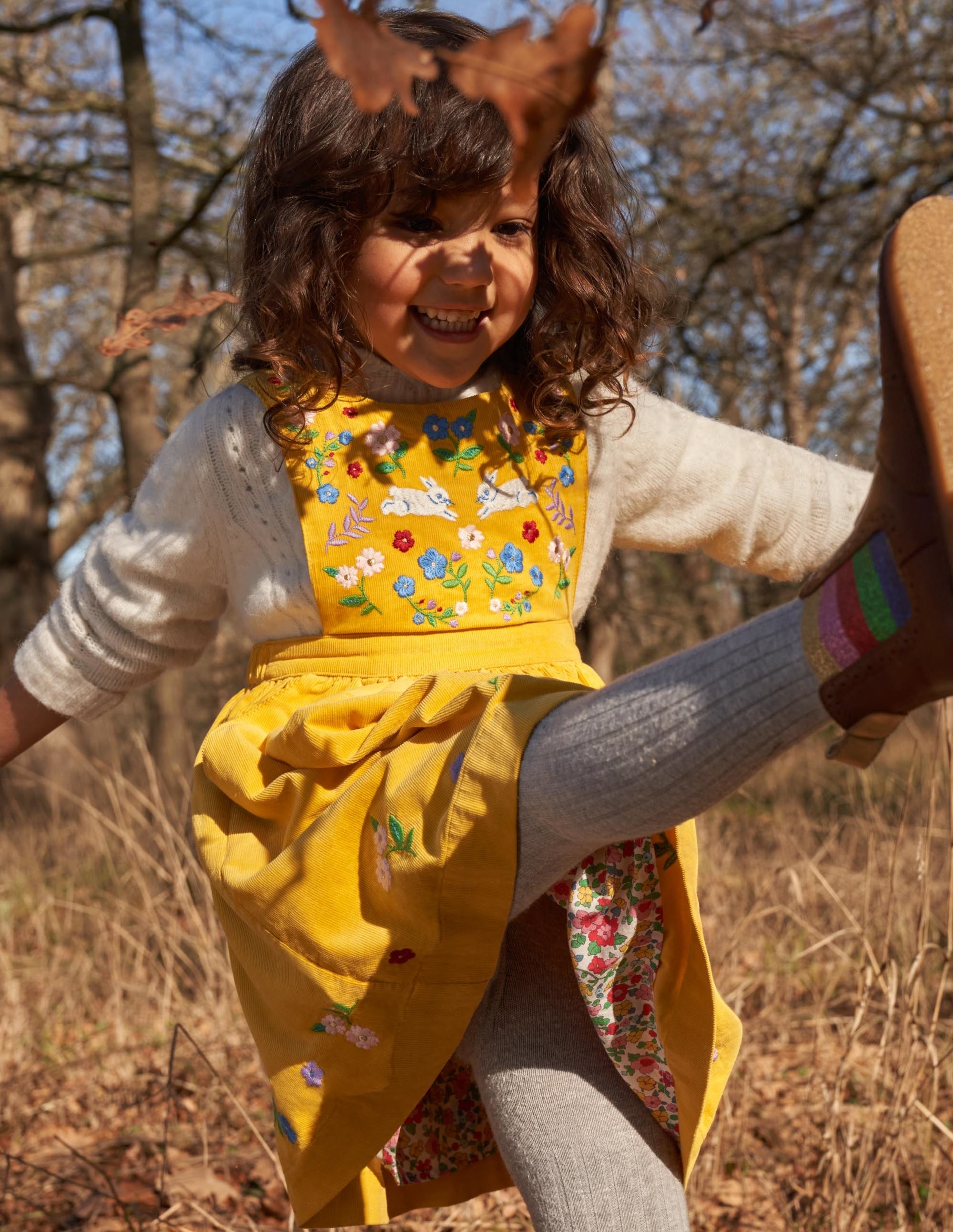 Pointelle Cable Jumper-Ecru Marl - Image 4