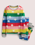 Snug Glow-In-The-Dark Pyjamas-Multi Rainbow Star