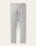 Plain Leggings-Grey Marl