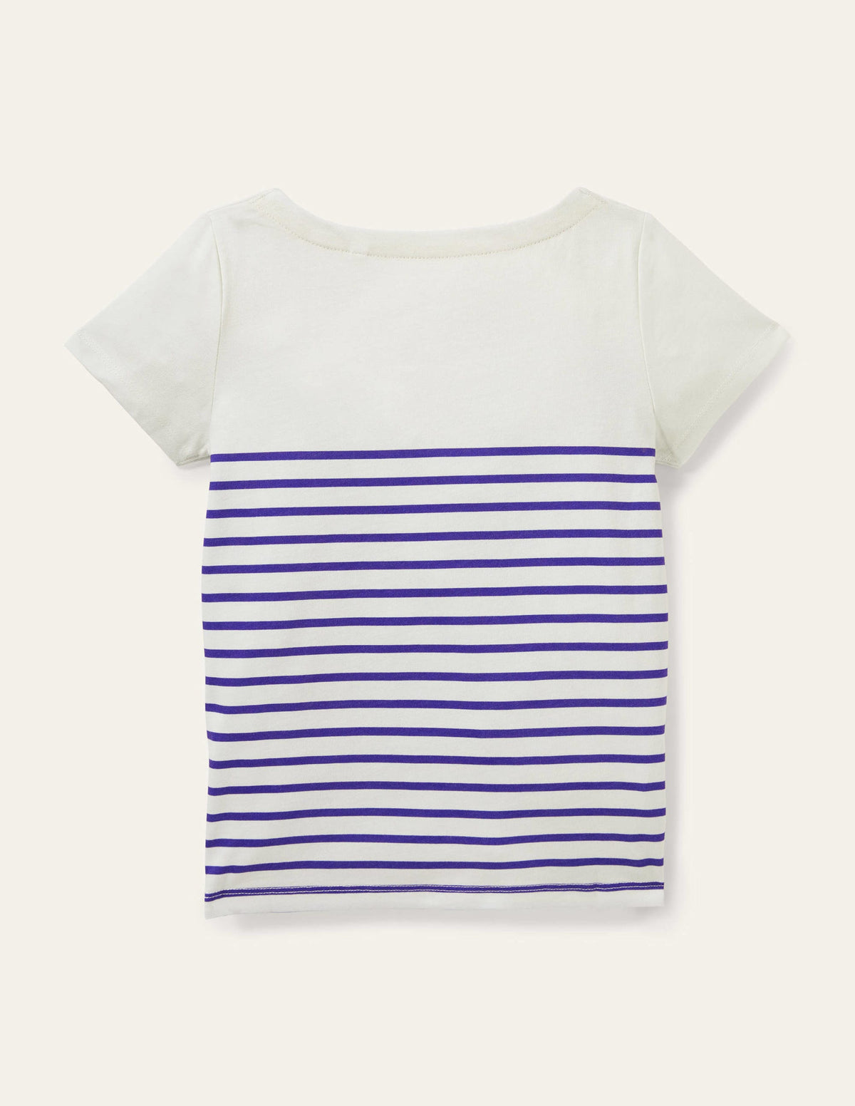 Short-sleeved Breton-Ric Rac Placement Breton - Image 2