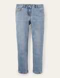 Active-flex Slim Fit Jeans-Light Vintage Denim