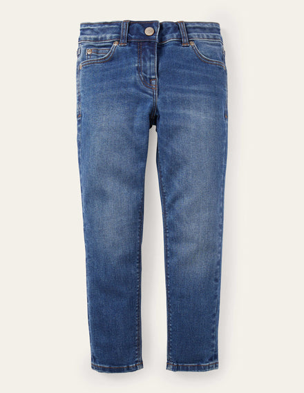 Active-flex Slim Fit Jeans-Mid Vintage Denim