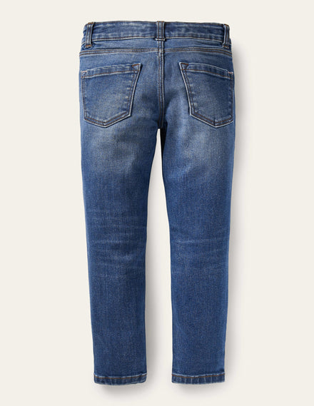 Active-flex Slim Fit Jeans-Mid Vintage Denim