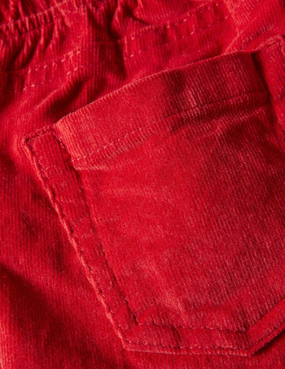 Cord Leggings-Strawberry Tart Red-3