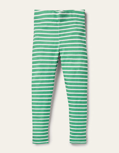 Fun Leggings-Green Pepper/Ivory-1