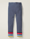 Fun Leggings-Starboard Blue/Ivory Rainbow