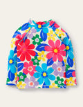 Patterned Rash Vest-Multi Surf Floral