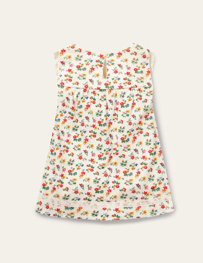 Broderie Yoke Top-Multi Patchwork Floral-2