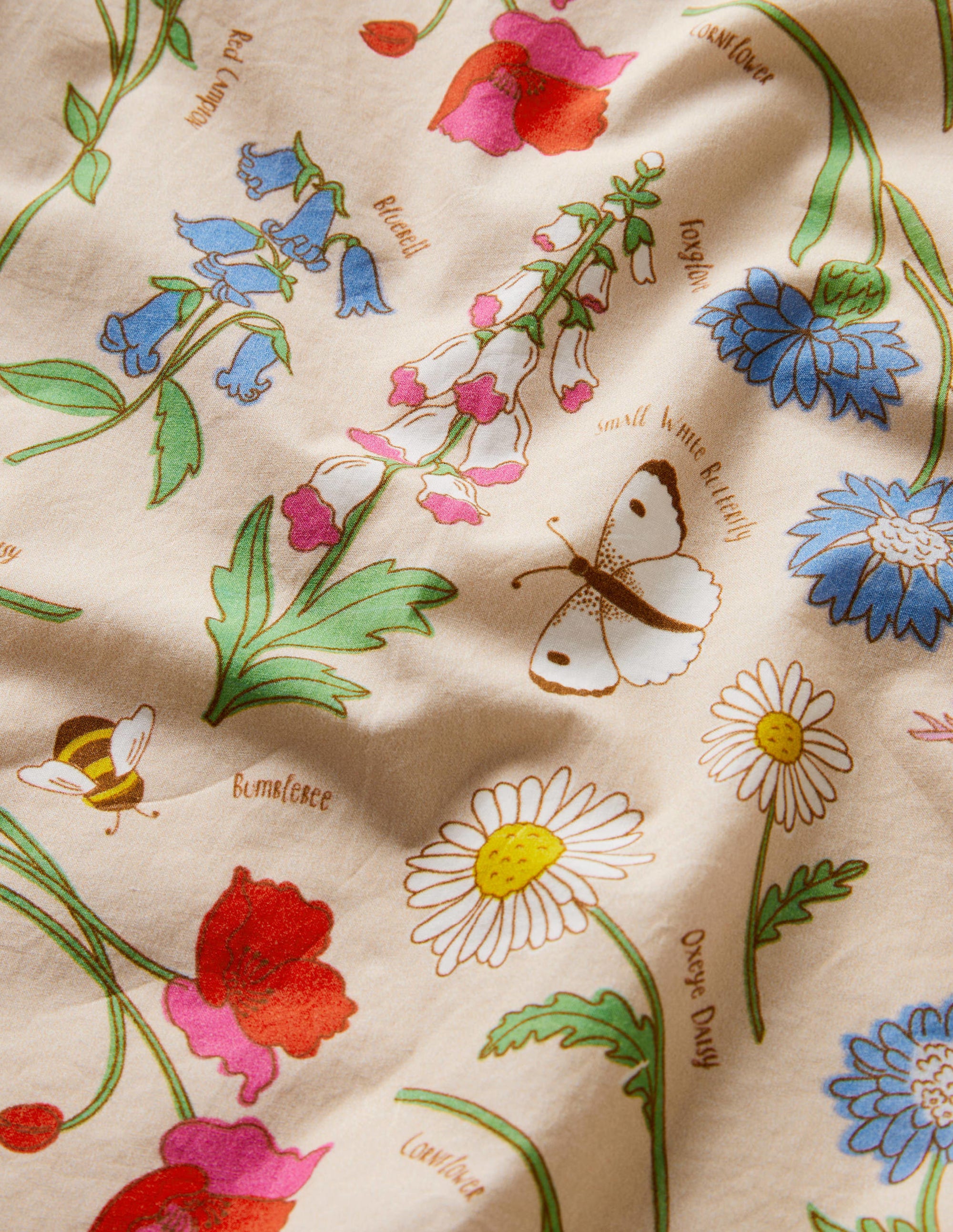 Printed Woven Blouse-Provence Dusty Pink Flowers - Image 3