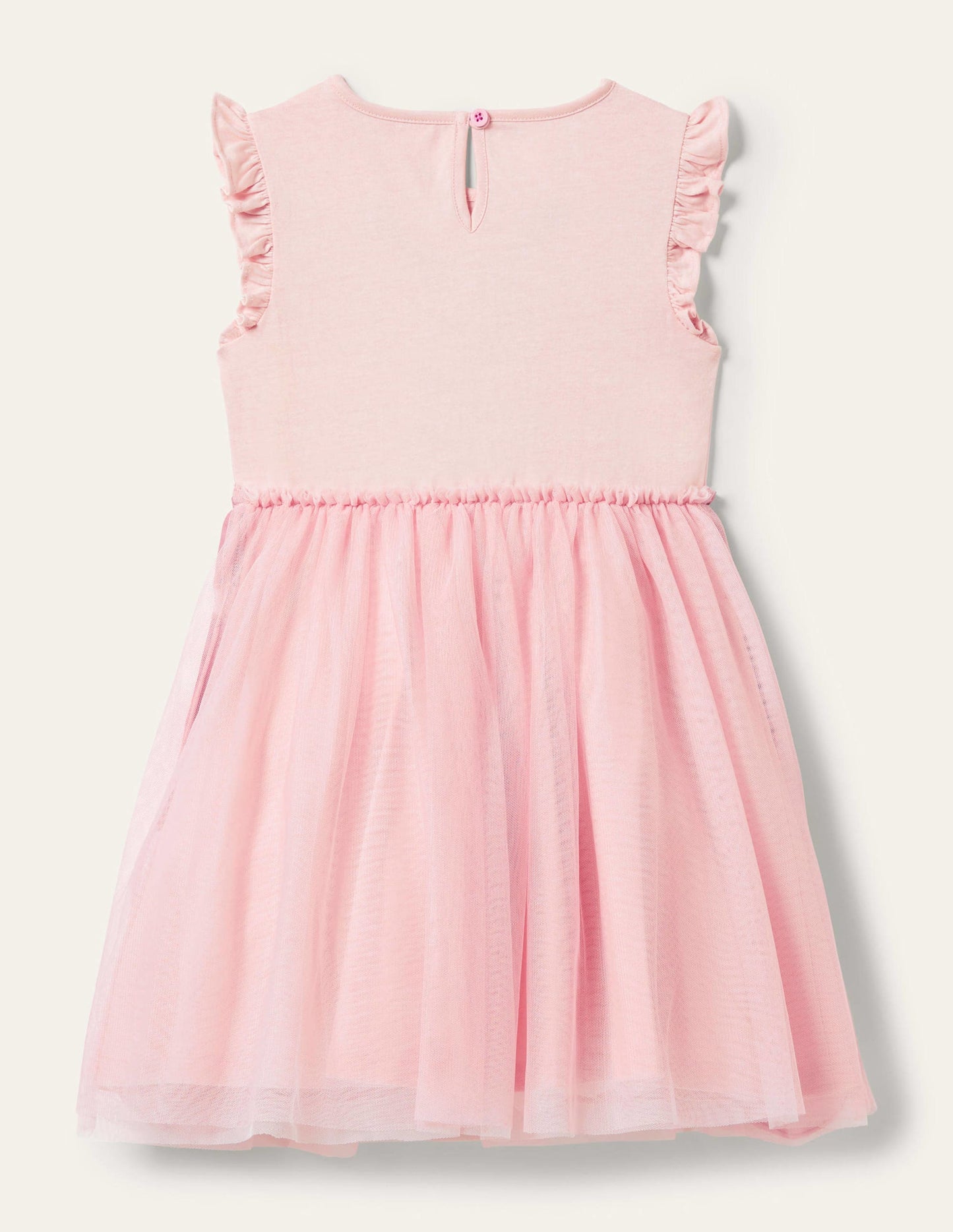 Butterfly Tulle Dress-Provence Dusty Pink Butterfly