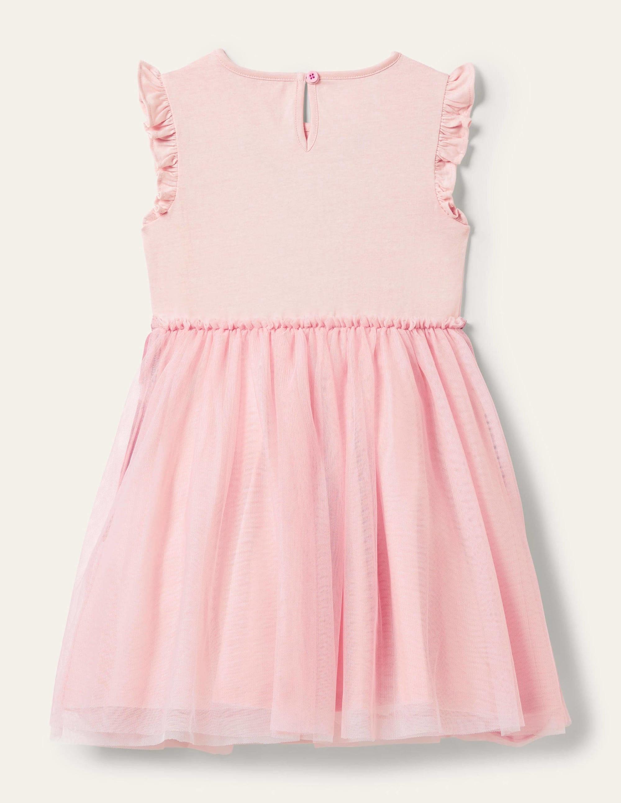 Butterfly Tulle Dress-Provence Dusty Pink Butterfly - Image 2