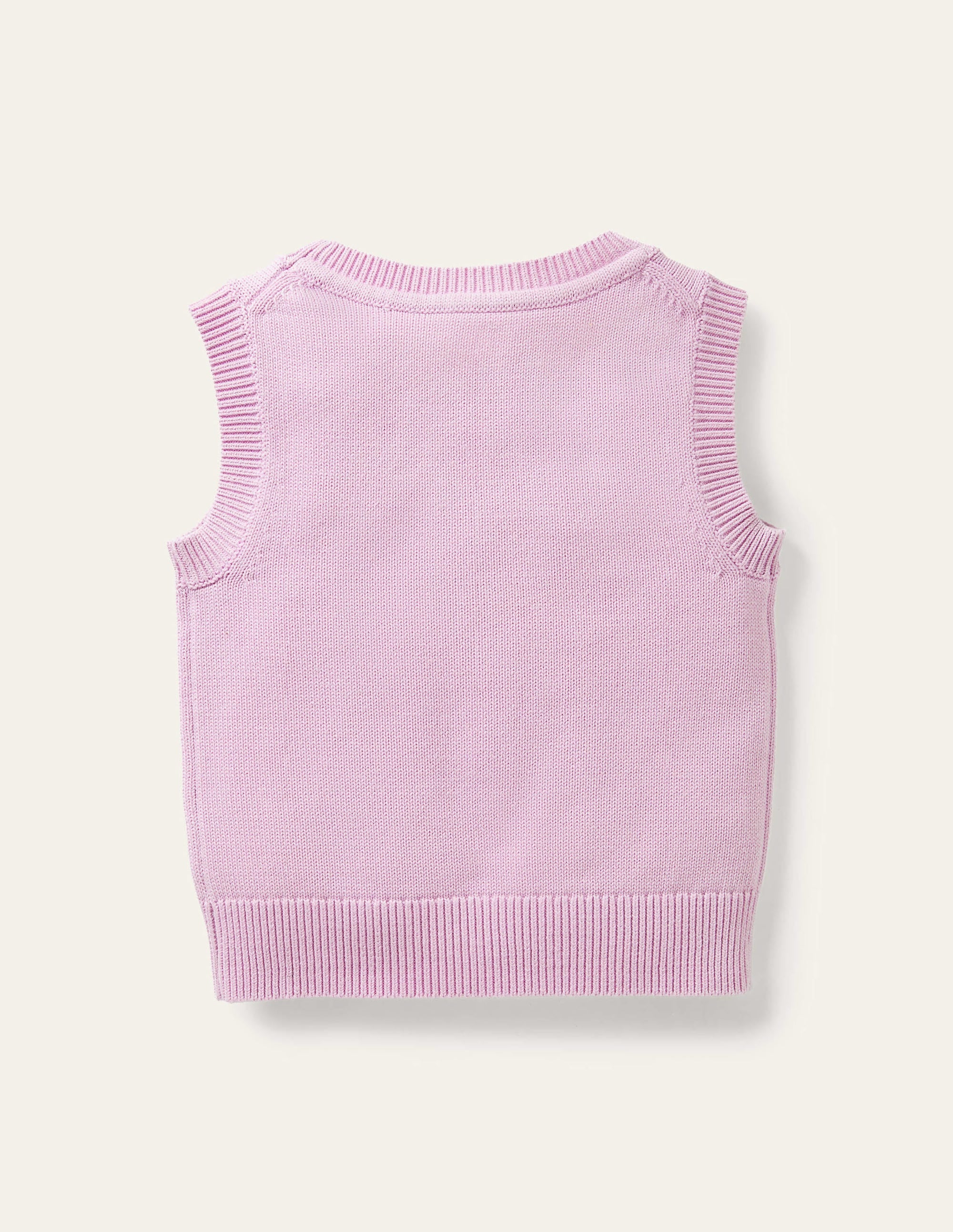 Knitted Tank Top-Orchid Petal - Image 2
