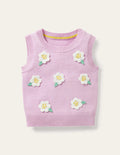 Knitted Tank Top-Orchid Petal