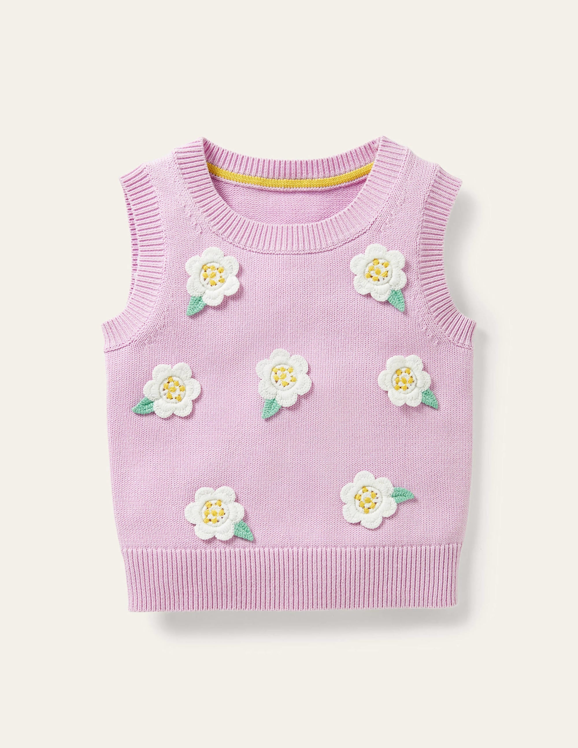 Knitted Tank Top-Orchid Petal - Image 1