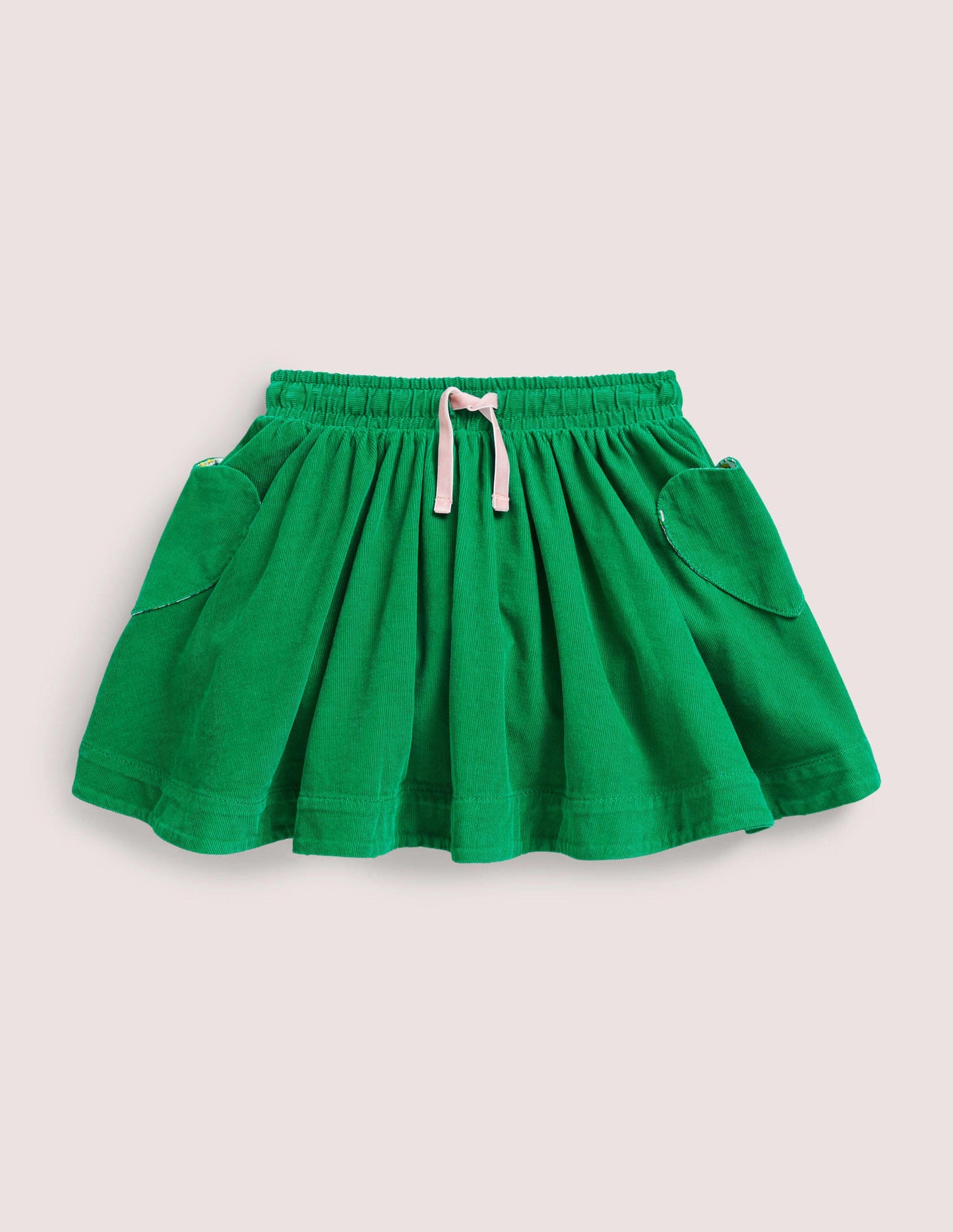 Woven Twirly Skirt-Highland Green