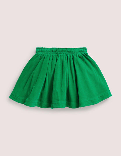 Woven Twirly Skirt-Highland Green-2