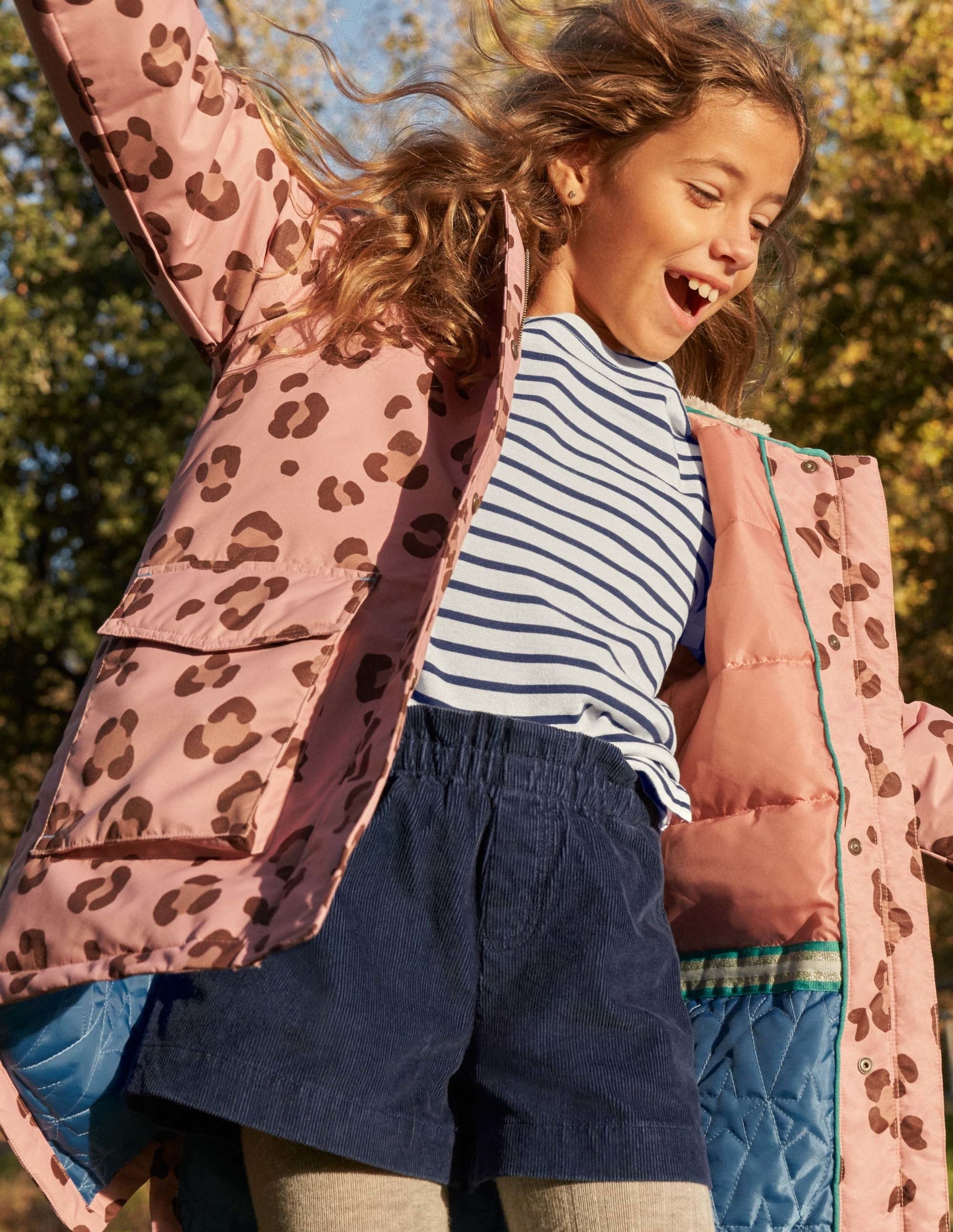 Cord Culottes-Starboard Blue-4