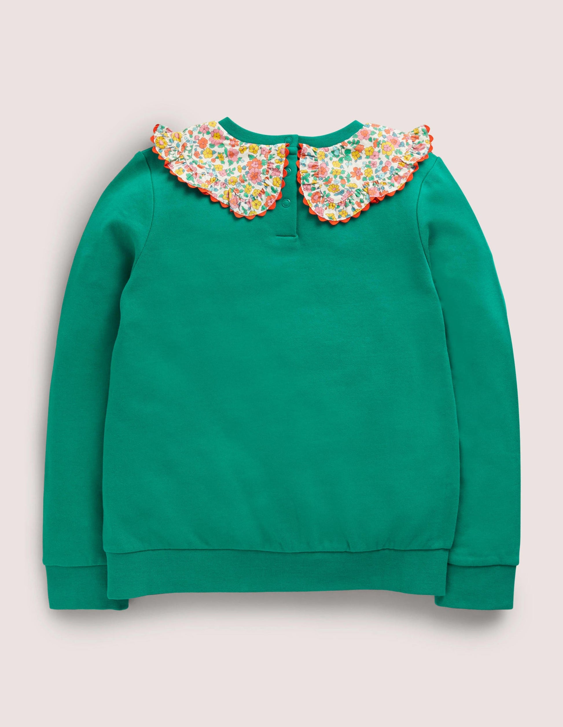 Collared Sweatshirt-Shady Glade Green-2