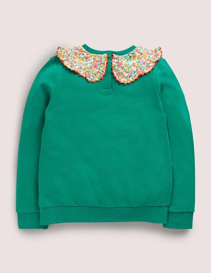 Collared Sweatshirt-Shady Glade Green-2