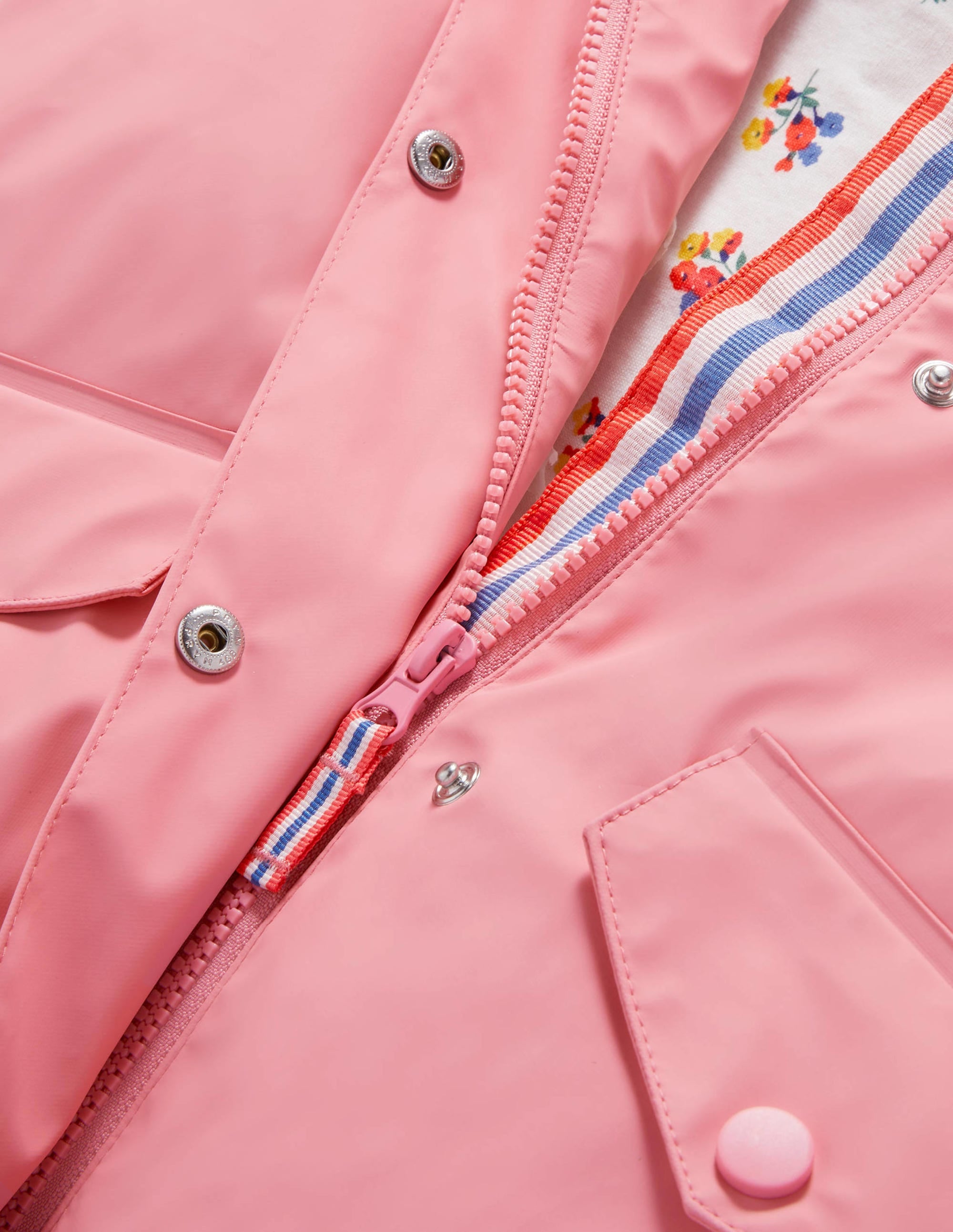 Pink Waterproof Fisherman's Jacket-Formica Pink - Image 3