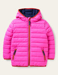 Cosy Pack-away Padded Jacket-Shocking Pink