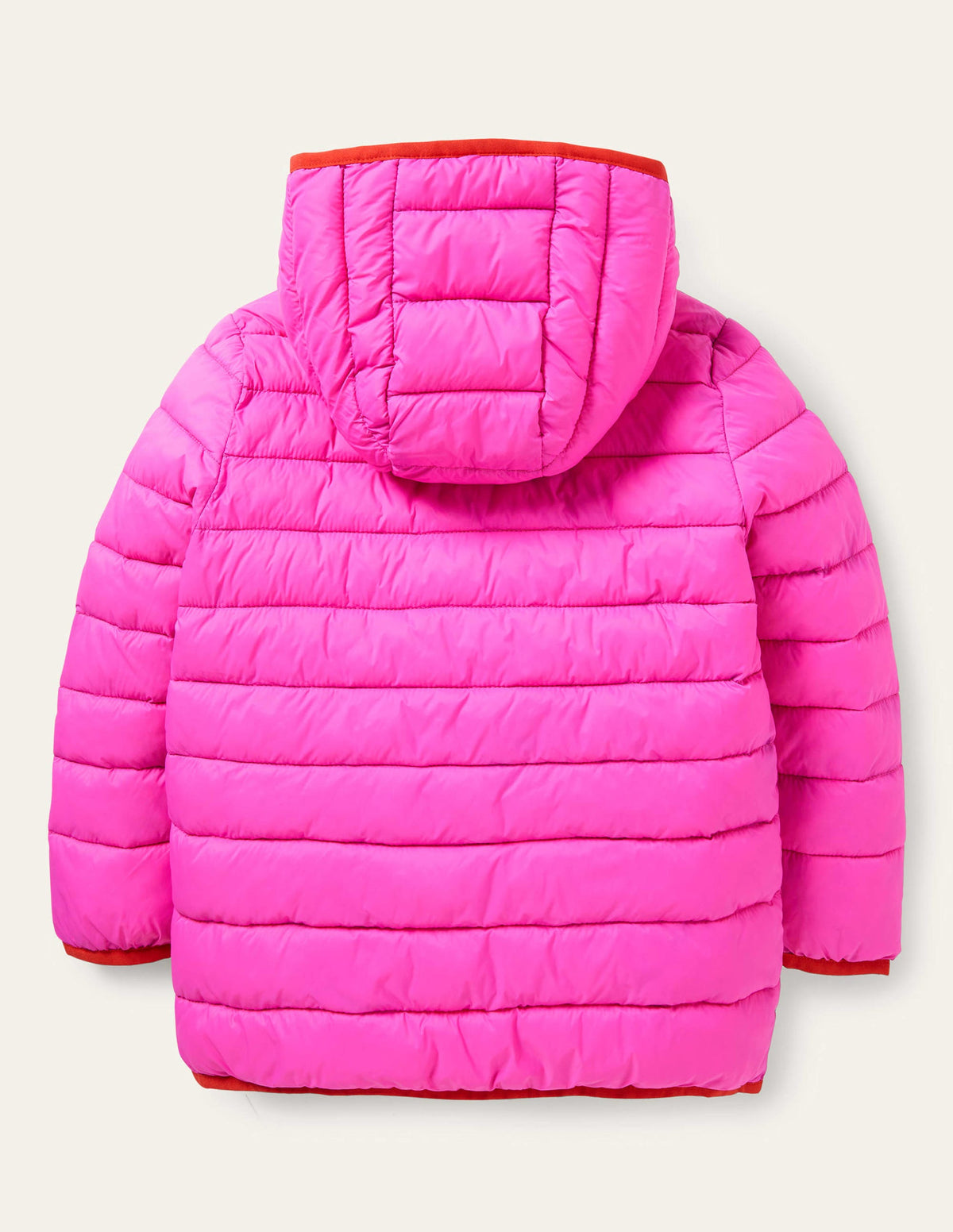 Cosy Pack-away Padded Jacket-Shocking Pink - Image 2